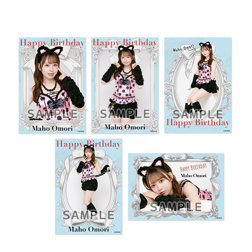 予約商品】AKB48 2025年12月度 生誕記念 net shop限定個別生写真5枚