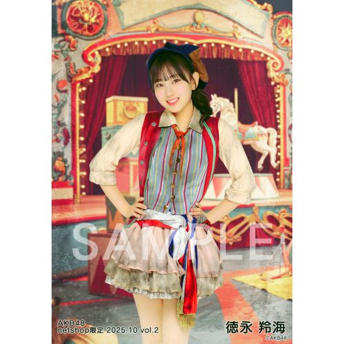 予約商品】AKB48 2025年10月度 net shop限定個別生写真5枚セットvol.2