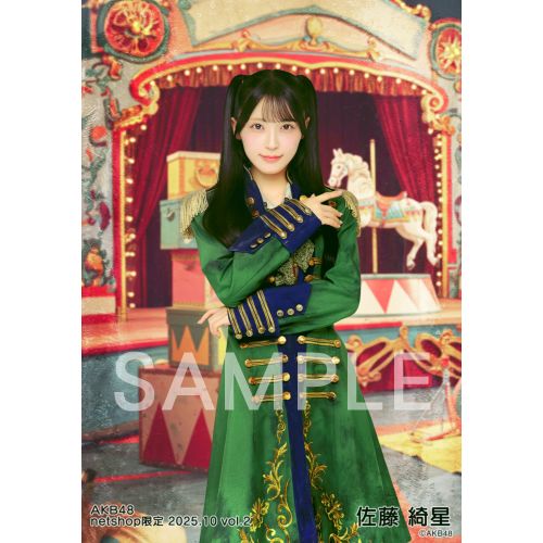 予約商品】AKB48 2025年10月度 net shop限定個別生写真5枚セットvol.2