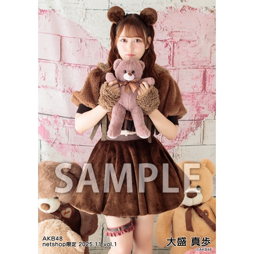 予約商品】AKB48 2025年11月度 net shop限定個別生写真5枚セットvol.1