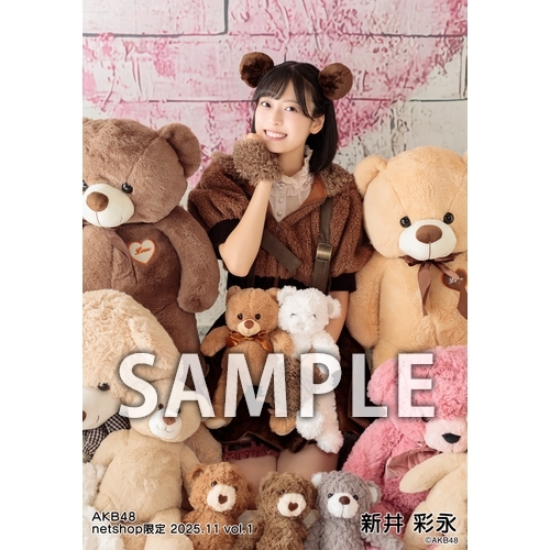 予約商品】AKB48 2025年11月度 net shop限定個別生写真5枚セットvol.1