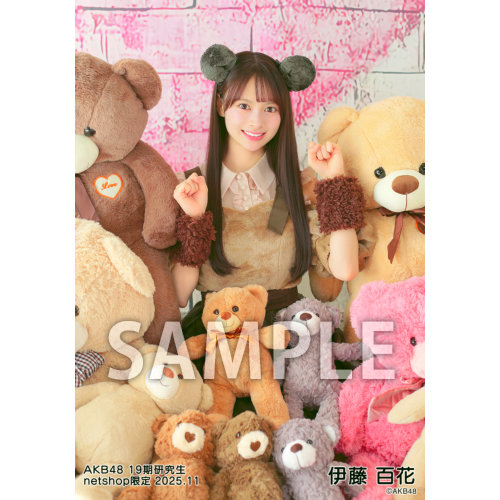 予約商品】AKB48 19期研究生 2025年11月度 net shop限定個別生写真5枚