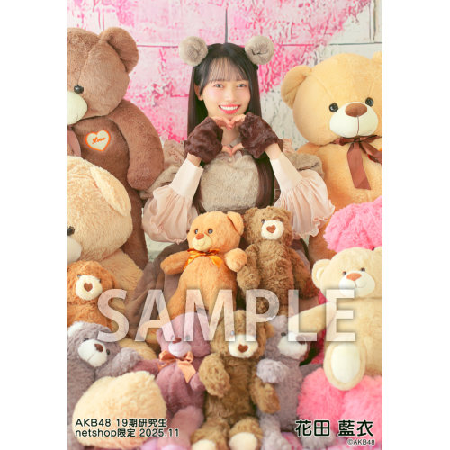 予約商品】AKB48 19期研究生 2025年11月度 net shop限定個別生写真5枚