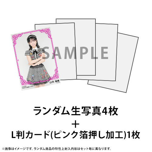 AKB48G 生写真 AKB48 2025年11月度 net shop限定ランダム生写真4枚セット(L判カード