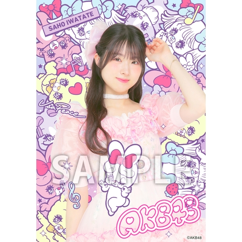 AKB48×アーティストコラボ生写真 isayamax 個別生写真6枚セット 岩立