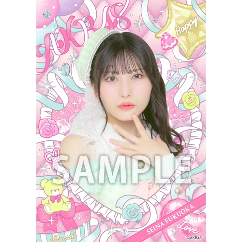 AKB48×アーティストコラボ生写真 isayamax 個別生写真6枚セット 福岡聖