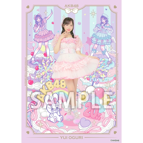 AKB48×アーティストコラボ生写真 isayamax 個別生写真6枚セット 小栗有