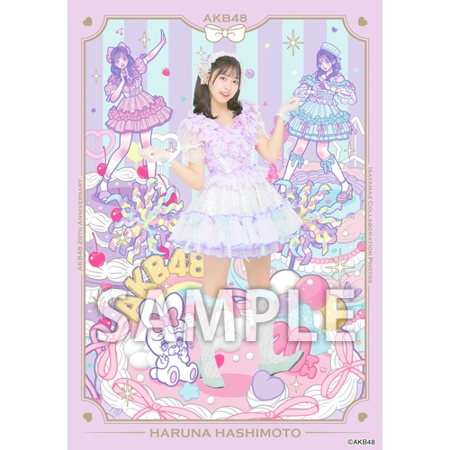 AKB48×アーティストコラボ生写真 isayamax 個別生写真6枚セット 橋本陽