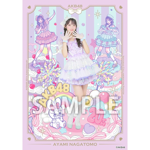 AKB48 生写真 セット 約300枚 AKB48×アーティストコラボ生写真 isayamax 個別生写真6枚セット 長友彩