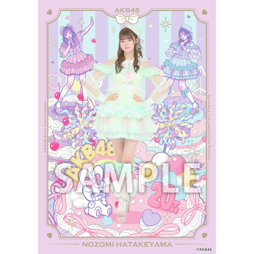 AKB48×アーティストコラボ生写真 isayamax 個別生写真6枚セット 畠山