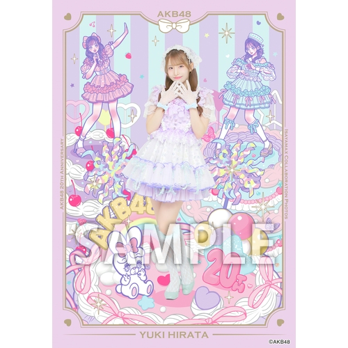 AKB48×アーティストコラボ生写真 isayamax 個別生写真6枚セット 平田