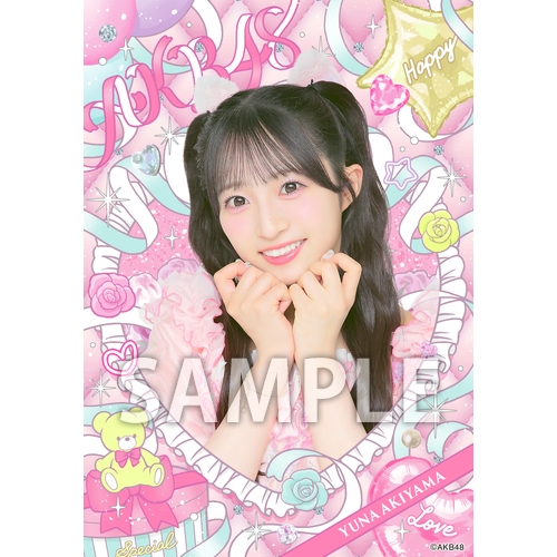 AKB48×アーティストコラボ生写真 isayamax 個別生写真6枚セット 秋山