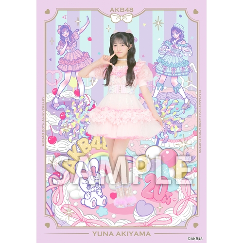 AKB48×アーティストコラボ生写真 isayamax 個別生写真6枚セット 秋山