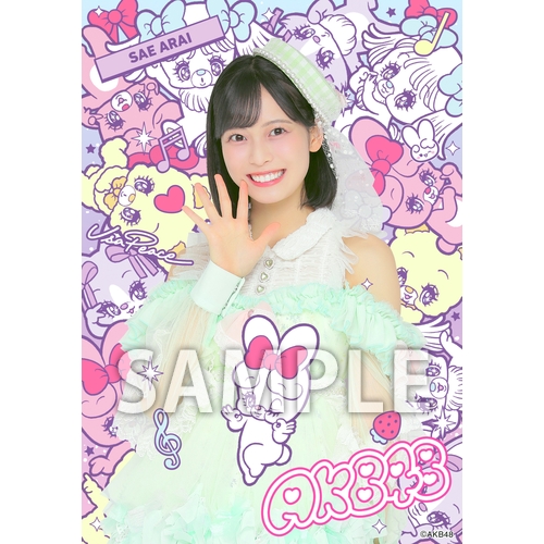 AKB48×アーティストコラボ生写真 isayamax 個別生写真6枚セット 新井彩