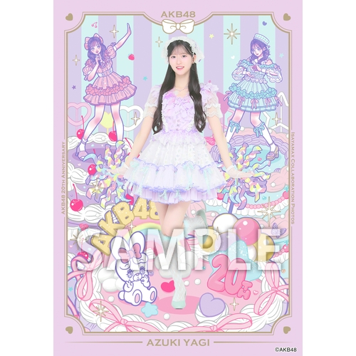 AKB48×アーティストコラボ生写真 isayamax 個別生写真6枚セット 八木愛