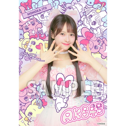AKB48×アーティストコラボ生写真 isayamax 個別生写真6枚セット 伊藤