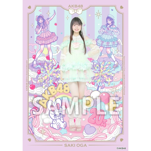 AKB48G 生写真 AKB48×アーティストコラボ生写真 isayamax 個別生写真6枚セット 大賀彩