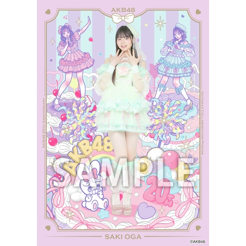 AKB 生写真 バラ売り コメントください！ AKB48×アーティストコラボ生写真 isayamax 個別生写真6枚セット 大賀彩