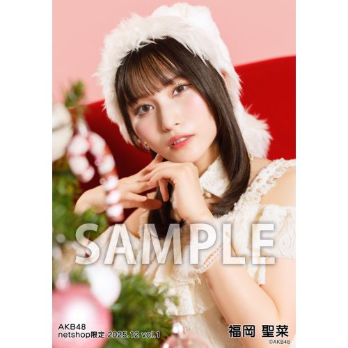 予約商品】AKB48 2025年12月度 net shop限定個別生写真5枚セットvol.1