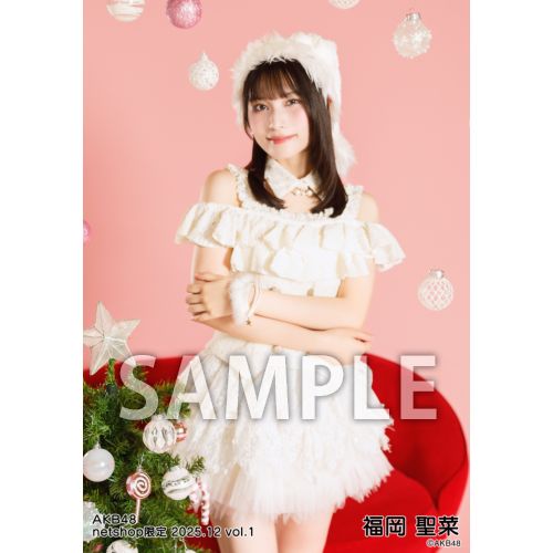 予約商品】AKB48 2025年12月度 net shop限定個別生写真5枚セットvol.1