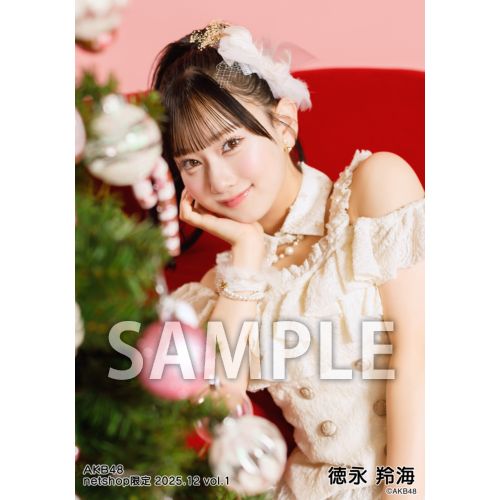 予約商品】AKB48 2025年12月度 net shop限定個別生写真5枚セットvol.1