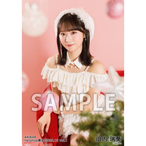 予約商品】AKB48 2025年12月度 net shop限定個別生写真5枚セットvol.1