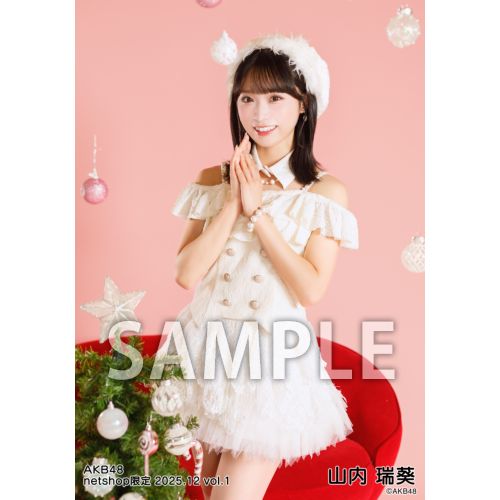 予約商品】AKB48 2025年12月度 net shop限定個別生写真5枚セットvol.1
