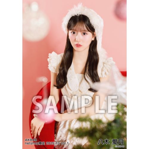 予約商品】AKB48 2025年12月度 net shop限定個別生写真5枚セットvol.1