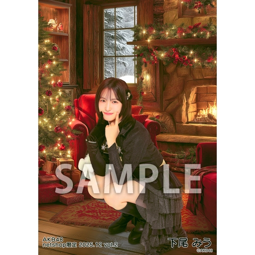 予約商品】AKB48 2025年12月度 net shop限定個別生写真5枚セットvol.2