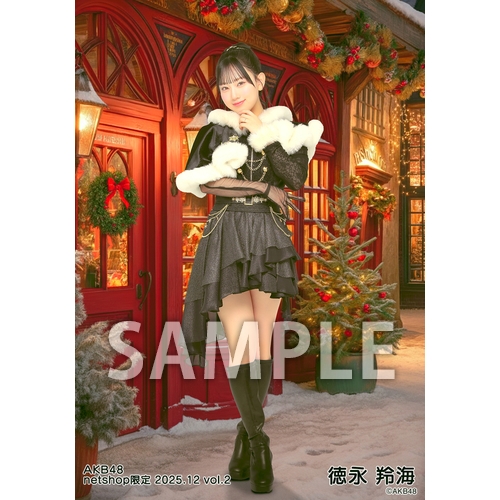 予約商品】AKB48 2025年12月度 net shop限定個別生写真5枚セットvol.2