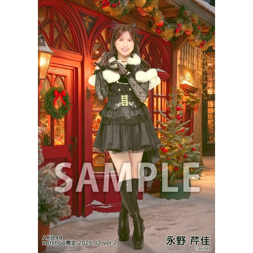 予約商品】AKB48 2025年12月度 net shop限定個別生写真5枚セットvol.2