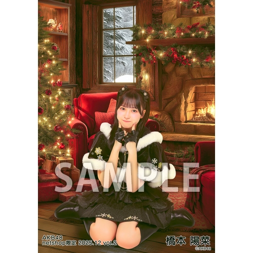 予約商品】AKB48 2025年12月度 net shop限定個別生写真5枚セットvol.2