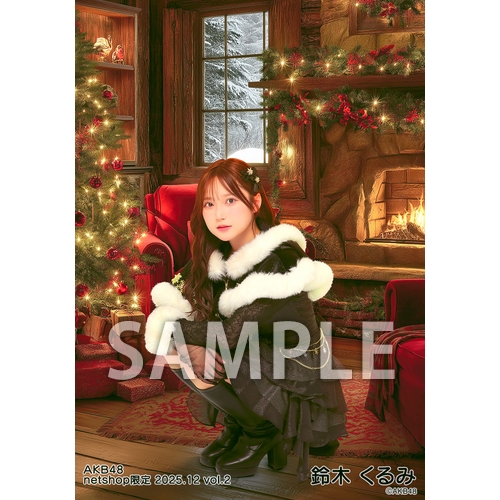 予約商品】AKB48 2025年12月度 net shop限定個別生写真5枚セットvol.2