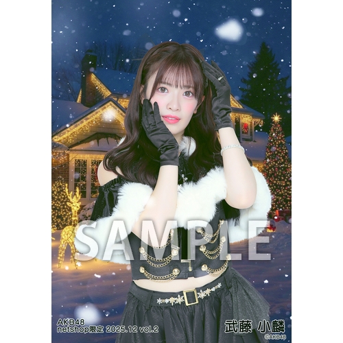 武藤小麟 AKB48 メンバーリクエスト 憧れの衣装 生写真 直筆サイン