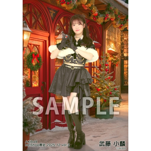 予約商品】AKB48 2025年12月度 net shop限定個別生写真5枚セットvol.2