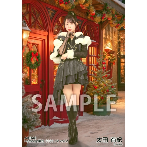 予約商品】AKB48 2025年12月度 net shop限定個別生写真5枚セットvol.2