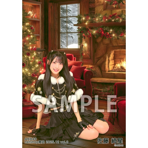 予約商品】AKB48 2025年12月度 net shop限定個別生写真5枚セットvol.2