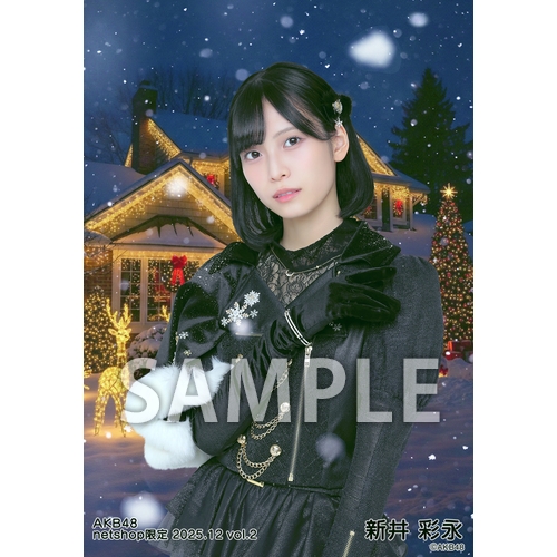 予約商品】AKB48 2025年12月度 net shop限定個別生写真5枚セットvol.2
