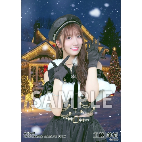予約商品】AKB48 2025年12月度 net shop限定個別生写真5枚セットvol.2