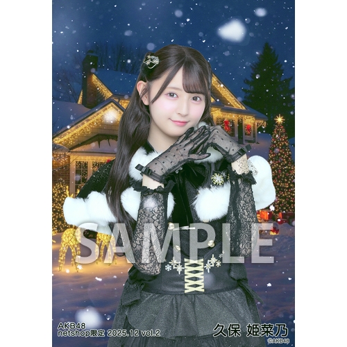 予約商品】AKB48 2025年12月度 net shop限定個別生写真5枚セットvol.2