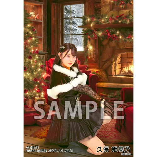 予約商品】AKB48 2025年12月度 net shop限定個別生写真5枚セットvol.2