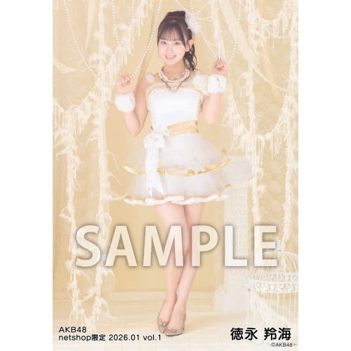 予約商品】AKB48 2026年1月度 net shop限定個別生写真5枚セットvol.1