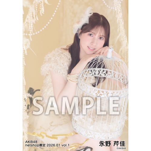 予約商品】AKB48 2026年1月度 net shop限定個別生写真5枚セットvol.1