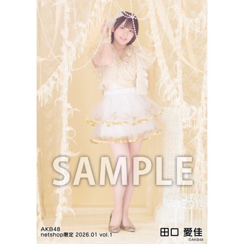 予約商品】AKB48 2026年1月度 net shop限定個別生写真5枚セットvol.1