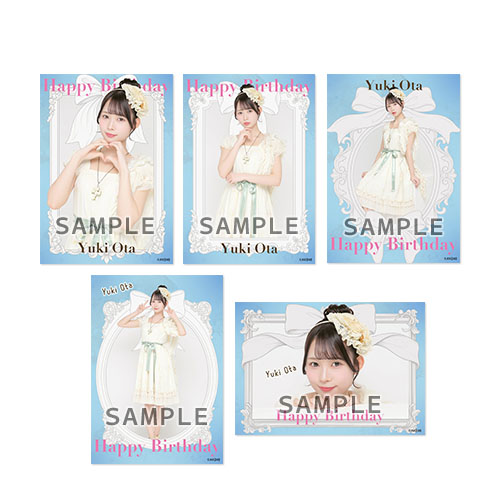 予約商品】AKB48 2026年3月度 生誕記念 net shop限定個別生写真5枚