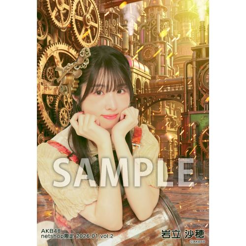 予約商品】AKB48 2026年1月度 net shop限定個別生写真5枚セットvol.2