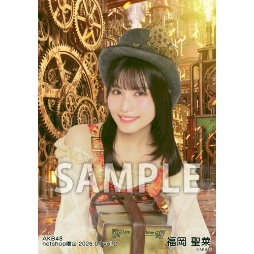 予約商品】AKB48 2026年1月度 net shop限定個別生写真5枚セットvol.2