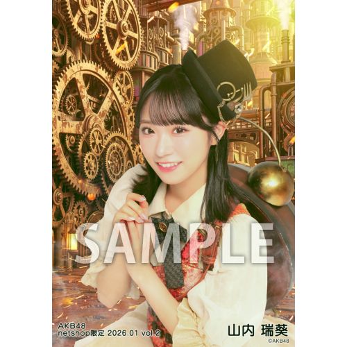 予約商品】AKB48 2026年1月度 net shop限定個別生写真5枚セットvol.2