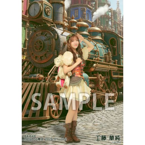 予約商品】AKB48 2026年1月度 net shop限定個別生写真5枚セットvol.2