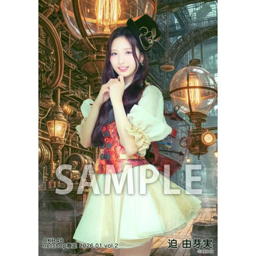 予約商品】AKB48 2026年1月度 net shop限定個別生写真5枚セットvol.2